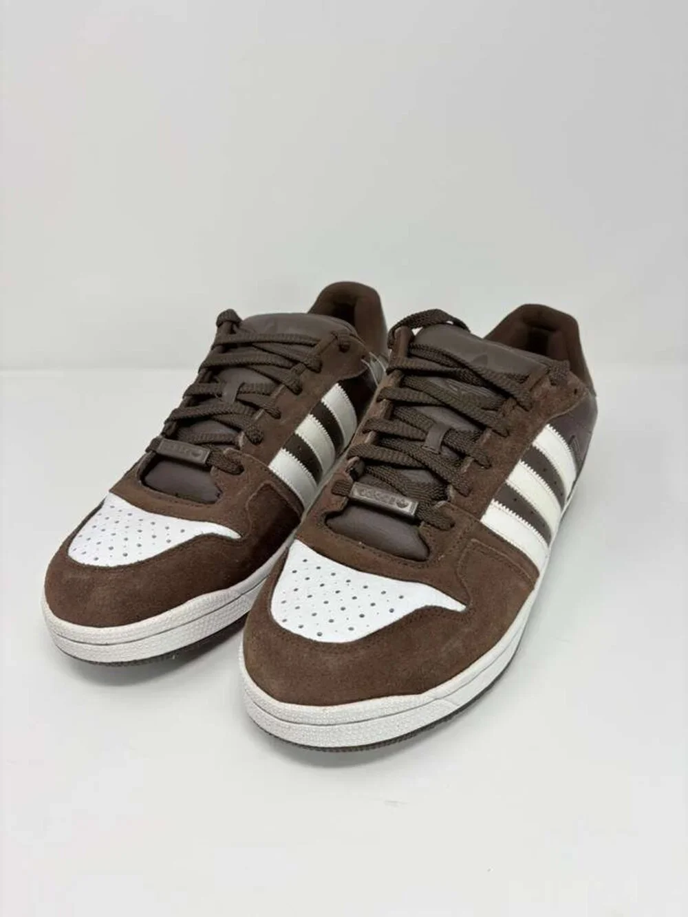 Adidas Comptown ST Compton Brown White Skate Shoes Size 13 NWT